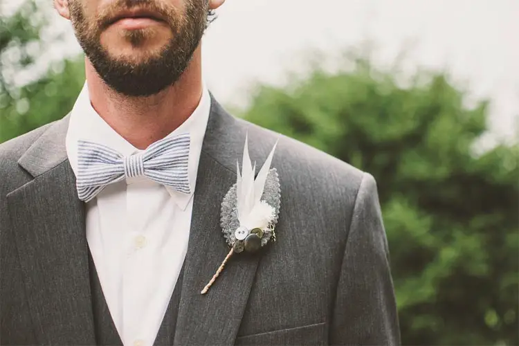 Fliege, Krawatte oder Plastron als Bräutigam Accessoire?