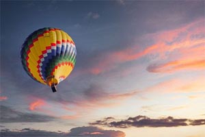 Trauzeugin Geschenk Fahrt im Heißluftballon