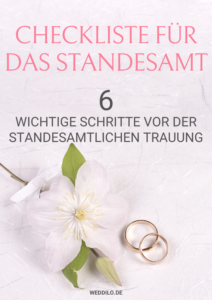 Umfangreiche Checkliste F r Die Standesamtliche Hochzeit WEDDILO Umfangreiche Checkliste F r Die Standesamtliche Hochzeit WEDDILO