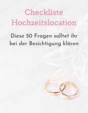 Checkliste Hochzeitslocation