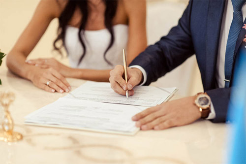 Hochzeitsplanung: Standesamtliche Trauung