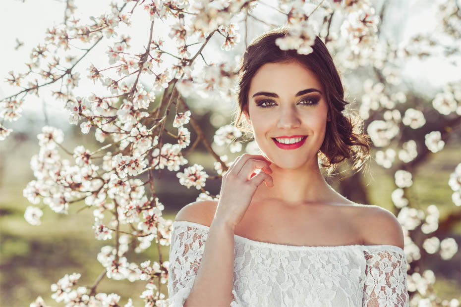 Die Mandelblüte ist ein tolles Fotomotiv für Hochzeiten im März oder April